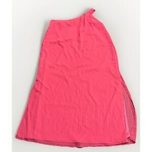 Tuckernuck Pomander Place Pink Soleil Gown One Shoulder Size 3XL EUC